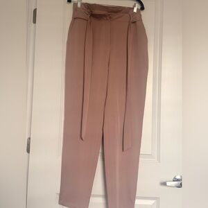 Windsor straight leg pants with belt